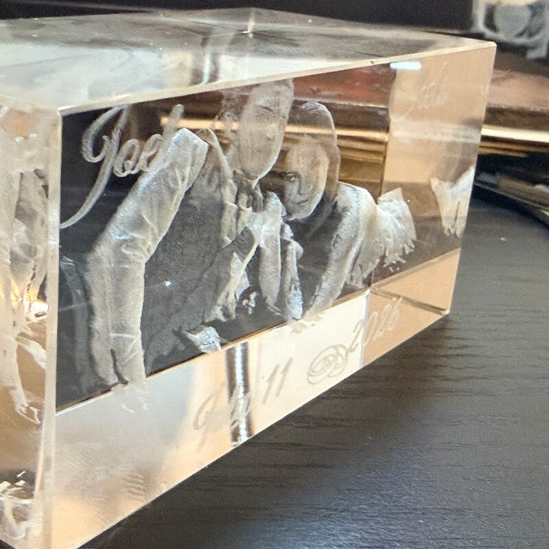 K9 Crystal Wedding Gift