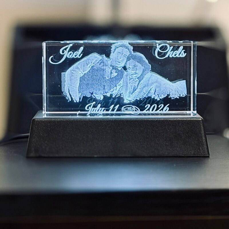 K9 Crystal Wedding Gift
