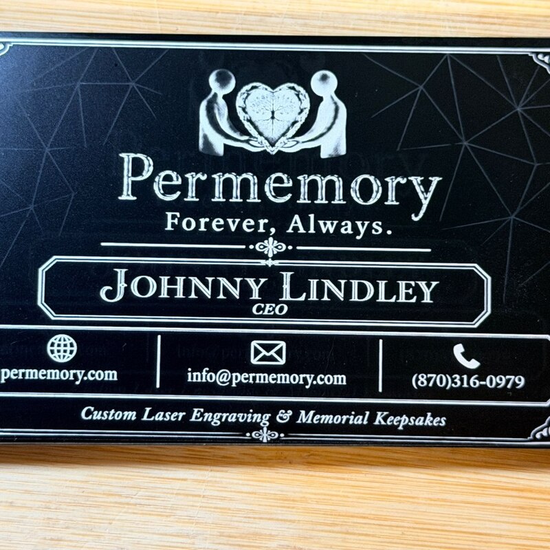 Front of Business Card